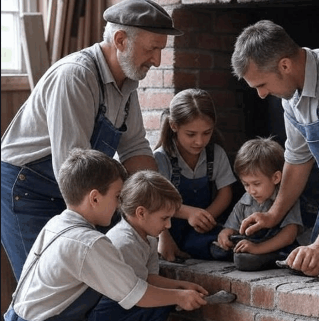 micro improvements over time through generational knowledge, Midtown Chimney